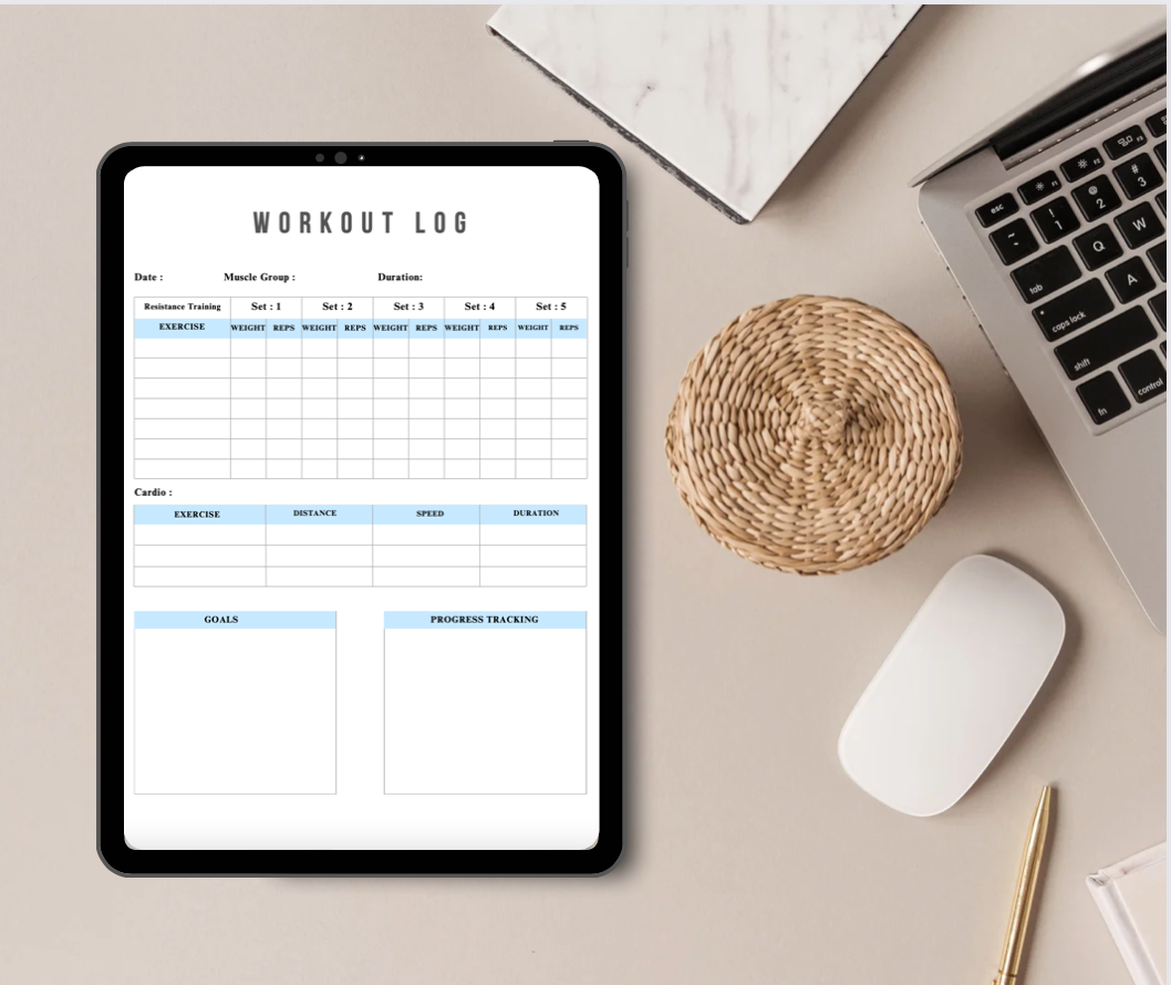 workout planner ipad